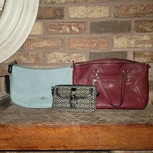 *BUNDLE* COACH BAGS - THREE